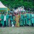 Graduants with the Headmistress
